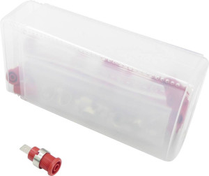 Schnepp 354 000058 Sicherheits-Laborbuchse Rot 24St.