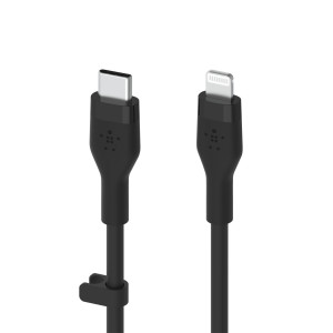 Belkin Flex Lightning/USB-C, Apple zert., 1m, schwarz
