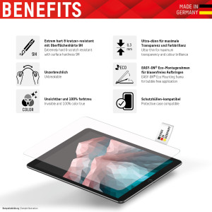 E.V.I. DISPLEX Tablet Glass Samsung Galaxy Tab A8 - Passend fr
