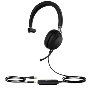 Yealink Headset UH38 Mono Teams-W/O BAT USB-A