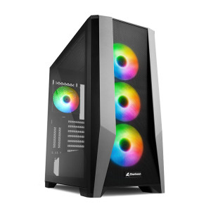 Sharkoon TG7M RGB Tower ATX Gehuse ohne Netzteil
