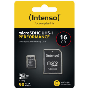 Intenso 16GB microSDHC UHS-I Performance