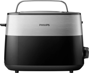 Philips HD2516/90 Daily Toaster Edelstahl, Schwarz