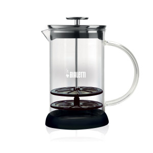 Bialetti Milchaufschumer Cappuccinatore Glas, 330ml
