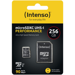 Intenso 256GB microSDXC UHS-I Performance