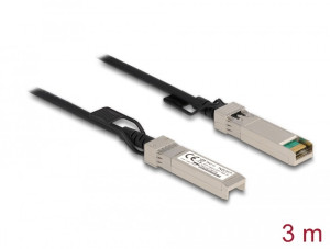 Delock Kabel Twinax SFP+ Stecker zu SFP+ Stecker 3 m