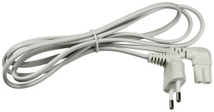 AS Schwabe 70880 Strom Netzkabel Wei 1.5m
