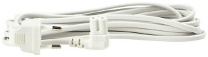 AS Schwabe 70882 Strom Netzkabel Wei 3m
