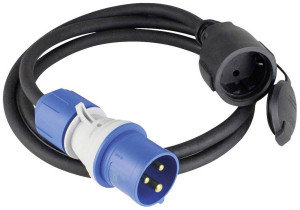 AS Schwabe 61408 CEE Adapter 3polig 230V 1St.