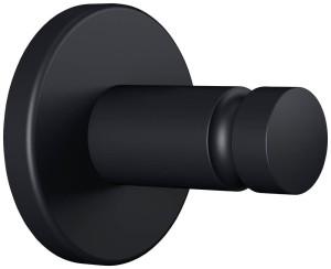 Tesa MOON BLACK Handtuchhaken Klebstoff Metall