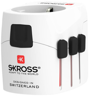 Skross 1302460 Reiseadapter Pro Light USB (2xA)
