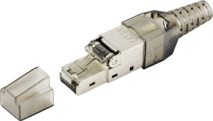 TRU COMPONENTS TC-9554648 RJ45 Stecker Geschirmt CAT 6A Stecker,