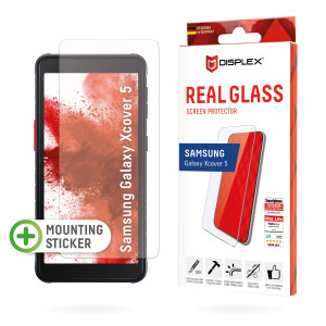 E.V.I. DISPLEX Real Glass 2D passend fr Samsung Xcover 5