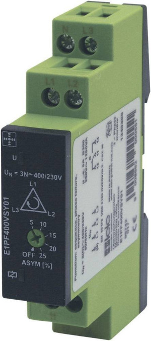 Tele berwachungsrelais 1 Wechsler E1PF400VSY01 1St.