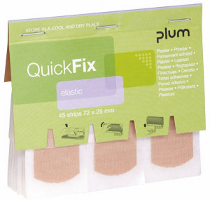 PLUM BR352045 QuickFix Nachfllpack Textil Pflaster