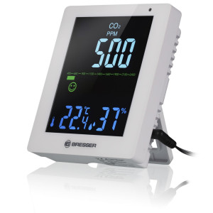 Bresser C Luftqualittsmonitor weiss
