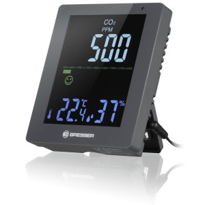 Bresser C Luftqualittsmonitor grau