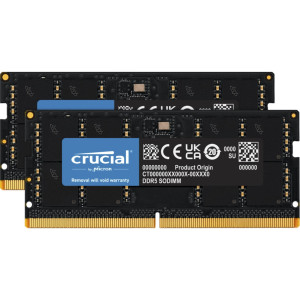 Crucial DDR5-4800 Kit       64GB 2x32GB SODIMM CL40 (16Gbit)