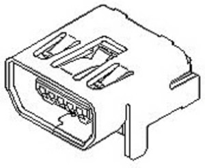 Molex USB MINI-AB R/A RCPT 565790519 565790519 Inhalt