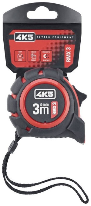 4K5 Tools RMX 3 RollMeter 3m 606.100-3 Maband 3m
