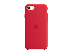 Apple Silicone Case Backcover iPhone SE (3. Generation) (PRODUCT) RED
