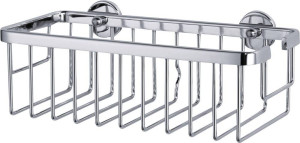 Tesa 40201-00000-00 ALUXX Duschkorb Klebstoff Chrom (glnzend)