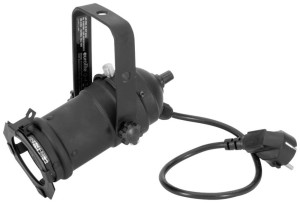 Eurolite LED PAR-16 3CT sw LED-PAR-Scheinwerfer