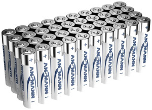 Ansmann 1521-0030 Micro (AAA)-Batterie Alkali-Mangan 1.5V 40St.