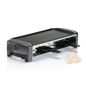 Princess 162840 Raclette 8Pfnnchen Schwarz