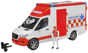 Bruder Einsatzfahrzeug Modell Mercedes Benz Sprinter Ambulanz
