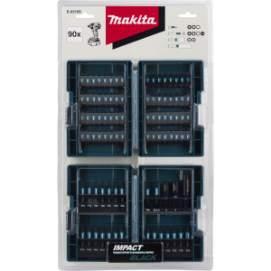 Makita E-03109 Impact Black Bit-Set 90-tlg.