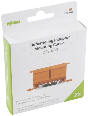 WAGO 222-500 Befestigungsadapter 2St.