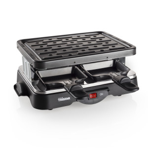 Tristar RA-2949 Raclette 4Pfnnchen Schwarz