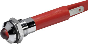 CML 19510430 LED-Signalleuchte Rot 230 V/AC 22 mcd