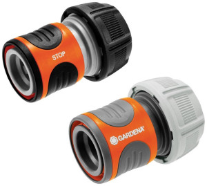 GARDENA 18275-20 Kunststoff Schlauch-Verbinder 19mm (3/4\ ) 