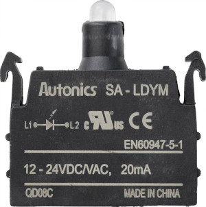 TRU COMPONENTS SA-LDYM LED-Element Gelb 12 V, 24V
