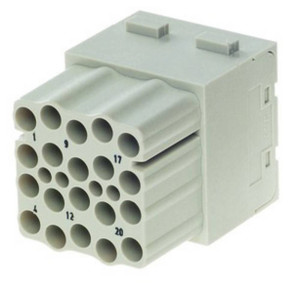 Harting Buchsenmodul 09 14 020 3101 Inhalt: 1St.