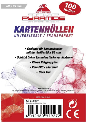 Software Pyramide Sammelkarten Hllen