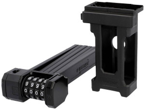 FISCHER FAHRRAD PROTEC FN85 Faltschloss Schwarz