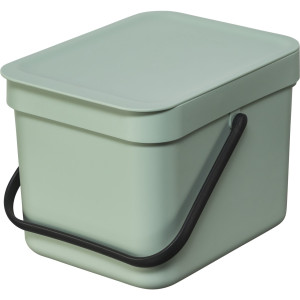 Brabantia Sort & Go Abfallbehl. Jade Green 6 L