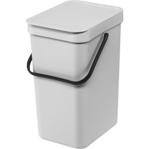 Brabantia Sort & Go Abfallbehl. Light Grey 12 L