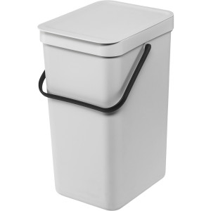 Brabantia Sort & Go Abfallbehl. Light Grey 16 L
