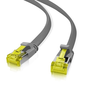 ultra slim Patchkabel S/FTP Cat 6A grau 5,0m