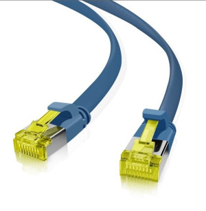 ultra slim Patchkabel S/FTP Cat 6A blau 7,5m