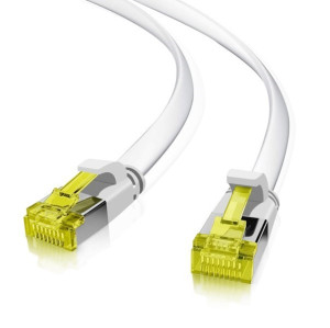 ultra slim Patchkabel S/FTP Cat 6A weiss 7,5m