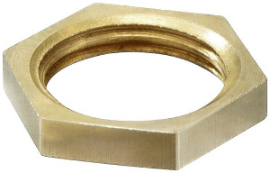 Wiska 50011420 GM 24 Gegenmutter schlagfest M24 Metall Natur