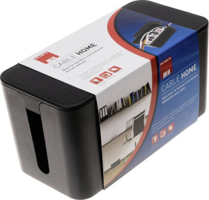 Max Hauri AG Kabel-Box Schwarz (L x B x H) 235 x 115 x 120mm 1 St.