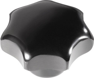TOOLCRAFT Griff: Kunststoff schwarz  MS-Buchse 6336 10St.