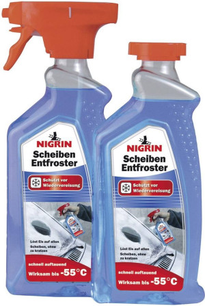 Nigrin 73972 Scheibenenteiser Scheiben 1l