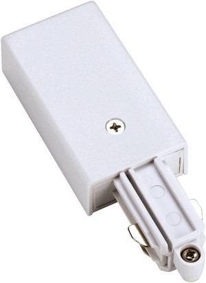 SLV 143041 Hochvolt-Schienensystem-Komponente Einspeiser 1phasig Wei
